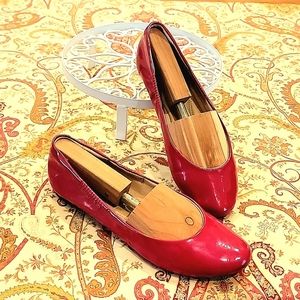 Anacapri Flats, Red, Size 10